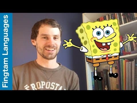 學習語言就是要大膽、有自信！(What SpongeBob taught me about language learning)