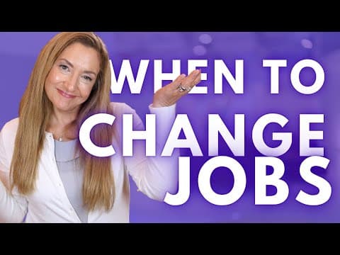 【生涯規劃】何時該換新工作？轉職分析三步驟！ (How To Know WHEN To Change Jobs)