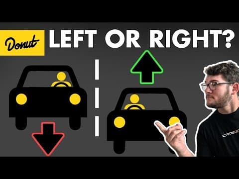 你是開左駕車還是右駕車呢？全世界為何不統一左駕或右駕（Why Do We Drive On The Right? | WheelHouse | Donut Media）
