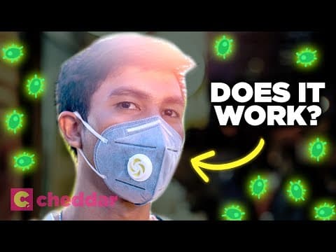 【新冠肺炎】當全民瘋搶口罩...它真的能抵擋新冠病毒嗎？ (Will A Mask Really Protect You From Coronavirus? - Cheddar Explains)