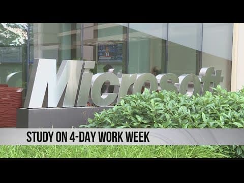 好想週休三日！日本微軟辦到了！ (Microsoft conducts 4-day work week study)