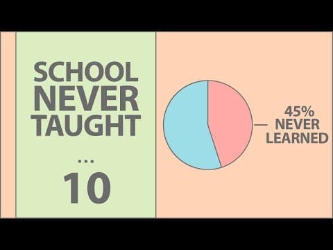 學校沒教你的最重要的事 (The Most Important Thing School Never Taught You)