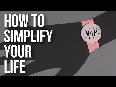 你，累了嗎？快讓生活簡單點！ (How To Simplify Your Life)