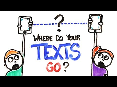 你傳送出去的那些訊息，到底最後去哪裡了？ (Where Do Your Texts Go?)