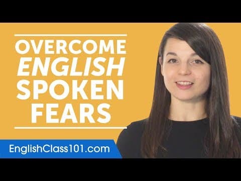 英語口說敗在不敢開口？四招帶你克服 (4 Tips to Kill Spoken English Fear)