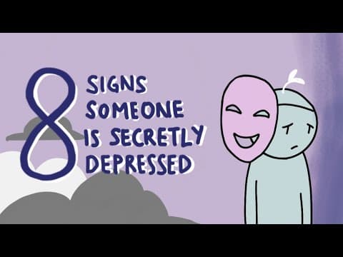 看起來很開心其實很憂鬱？8 個看不出來憂鬱的徵兆 (8 Signs Someone is Secretly Depressed)
