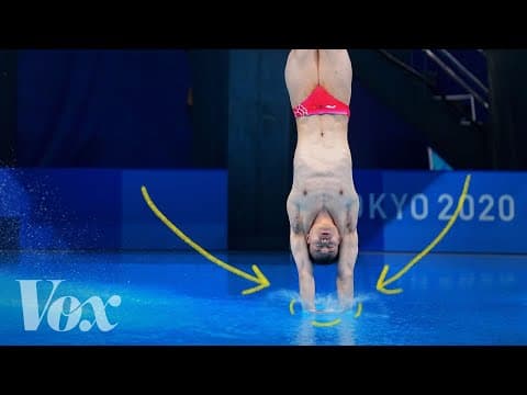 水花消失術！奧運跳水選手如何跳出完美的小水花（How Olympic divers make the perfect tiny splash）