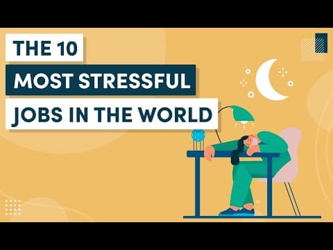 世界上壓力最大的 10 種工作，看看你有沒有上榜！（The 10 Most Stressful Jobs in the World）