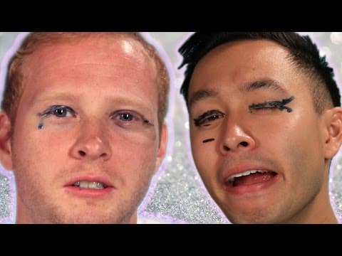 【Buzzfeed】男人們嘗試眼線液？　(Men Try Liquid Eyeliner)