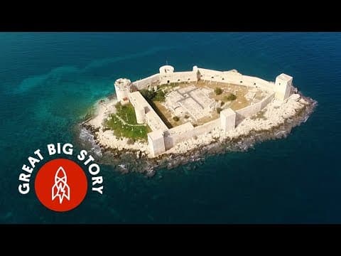 地中海上漂浮著一座城堡！ (The Mysterious Origins of Maiden’s Castle)