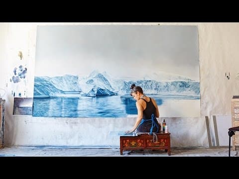 【TED】以繪畫展現地球的美與脆弱 (Drawings that show the beauty and fragility of Earth | Zaria Forman)