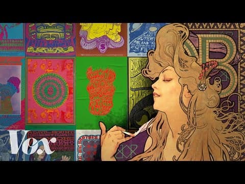 1960年代的「迷幻」風格是怎麼來的？(Where the 1960s "psychedelic" look came from)