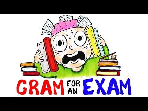 科學認證！如何在考前記起一堆東西？ (How To Cram For Your Exam (Scientific Tips)