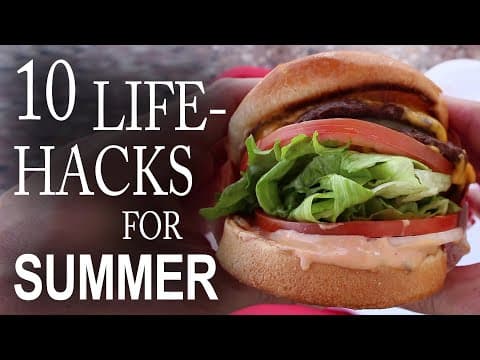 【夏一跳!!!】你所不知道的十個生活小技巧 (10 Life Hacks You Need To Know For Summer!)
