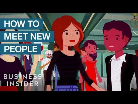 好多陌生人怎麼辦？內向的你一定要看 (How To Meet New People (Even If You're An Introvert)