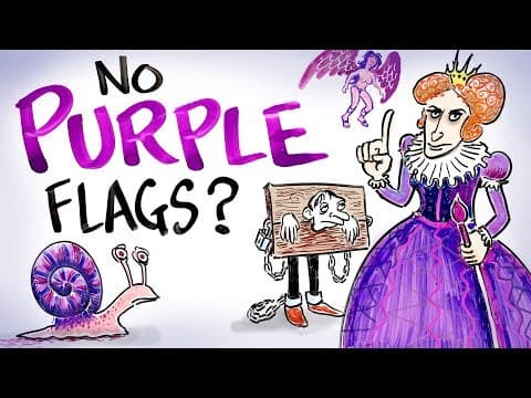 原來是這個原因！為什麼國旗上沒有紫色？ (Why Don't Country Flags Use The Color Purple?)
