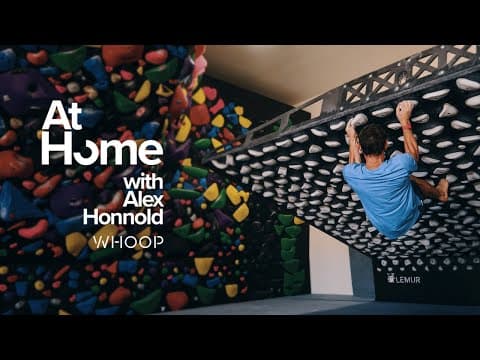 不愧是攀岩之神！一起走進 Alex Honnold 家中的極限攀岩健身房！ (Exclusive Tour of Alex Honnold's Home Climbing Gym)