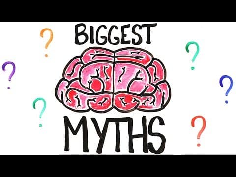 你信以為真的7個大腦迷思 (7 Myths About The Brain You Thought Were True)