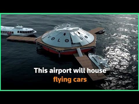 【科技】未來的飛行汽車機場將在英國登陸 (Flying cars airport of the future to land in England)