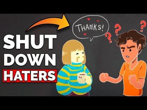 被酸怎麼辦？教你五招面對酸民的辦法！ (How To Shut Down Haters)