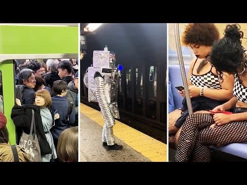 通勤怪人何其多 奇葩人類二三事 (Ozzy Man Reviews: Public Transport)