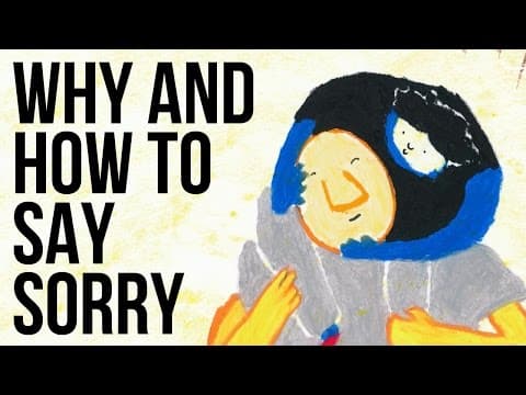道歉的藝術 (Why And How To Say Sorry)