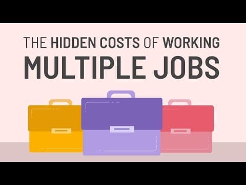 斜槓人生就是好嗎？身兼多職的隱性成本 (The Hidden Costs of Working Multiple Jobs)