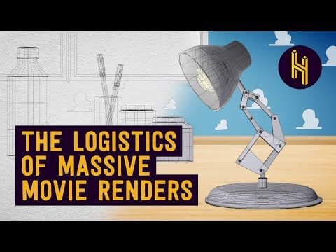 為什麼皮克斯要花3年時間來製作一部電影？ (Why It Takes Pixar 3 Years To Render A Movie)