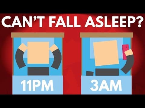 為什麼入睡這麼困難？ (Why Is It So Hard To Fall Asleep?)