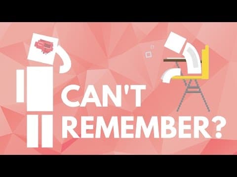 【生活小常識】常常忘東忘西嗎？帶你瞭解為什麼！Why Do We Forget Things?