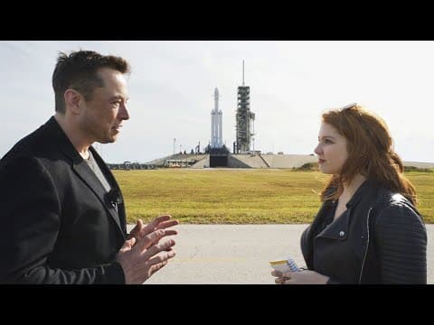 地表最強火箭「獵鷹重型」發射成功！ (Elon Musk on how Falcon Heavy will change space travel)