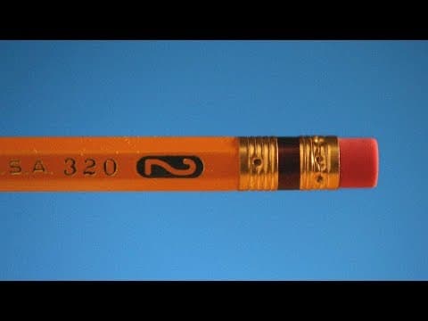 【TED】卡羅琳韋弗: 為什麼鉛筆很完美 (Why the pencil is perfect | Small Thing Big Idea, a TED series)