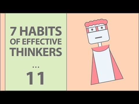高效率思考者的七個習慣 (7 Habits of Highly Effective Thinkers)