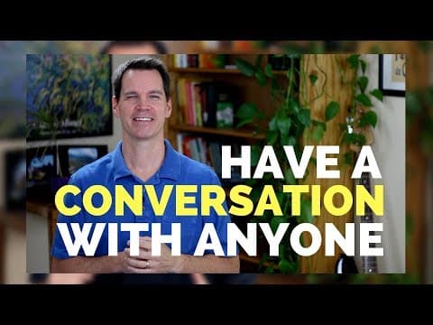 不知道怎麼跟人聊天嗎？學會這「四個 F」讓你成為聊天高手！(How to Have a Conversation with Anyone)