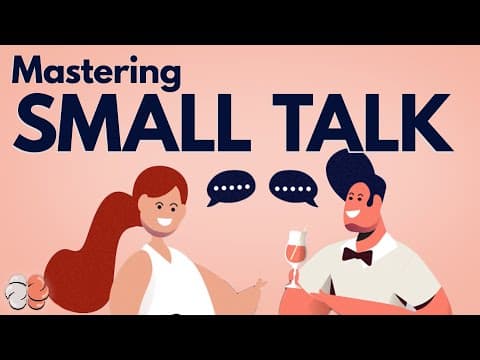 哈囉，然後呢？社交寒暄其實沒那麼困難！(Small Talk Can Make You Happier. Here's How to Master it.)