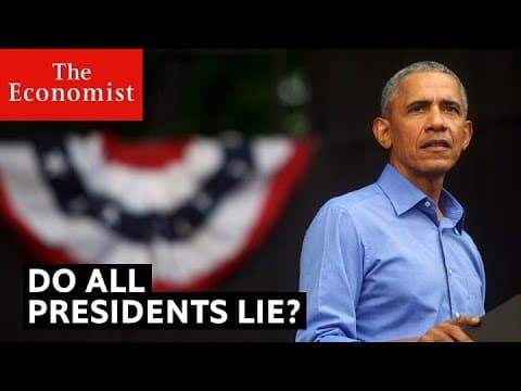 謊言的真相？政治人物都是大騙子？！ (The truth about lies | The Economist)