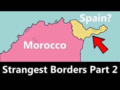 世界上最奇怪的國界：西班牙。 (The World's Strangest Borders Part 2: Spain)