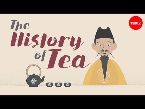 【TED-Ed】茶的歷史 (The history of tea - Shunan Teng)  Kristi Yang 發佈於 2017 年 5 月 17 日