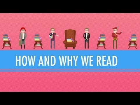 如何閱讀，以及我們為何需要閱讀 (How and Why We Read: Crash Course English Literature #1)