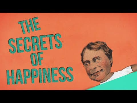 一分鐘內學會快樂的秘密 (The Secrets of Happiness – in 60 Seconds)