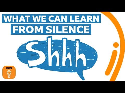 都給我安靜！原來沈默的好處這麼大 ？！ (What would happen if we embraced silence a bit more? | BBC Ideas)