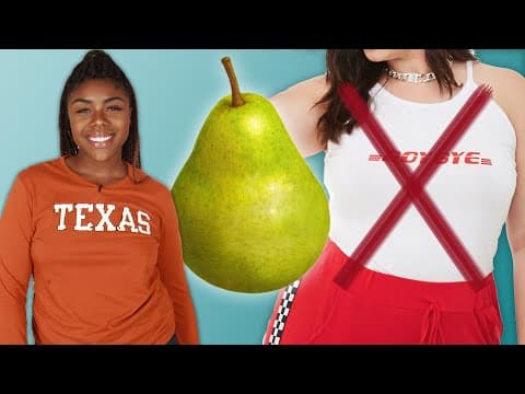 穿上那些所謂「不適合」我們身材的衣服 (We Tried The "Wrong" Clothes For Our Shape)