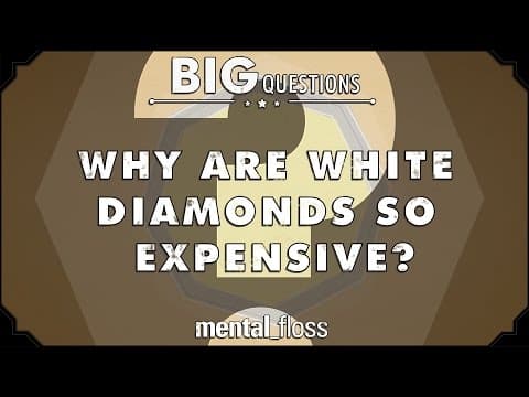 為什麼白鑽特別貴？
