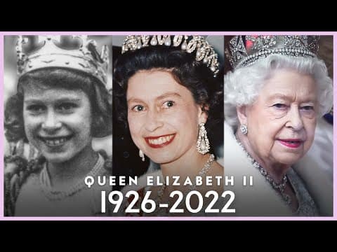 英國女王伊麗莎白二世一生精彩回顧 (1926-2022) | 《浮華世界》(The Life & Death of Queen Elizabeth II (1926-2022) | Vanity Fair)