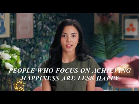 為什麼試圖獲得幸福會使你更不快樂？ (Why trying to be happy is making you miserable)
