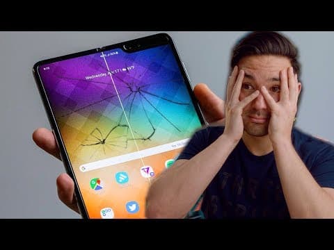 三星折疊手機沒幾天就壞了！？ (re: Galaxy Folds are Breaking)