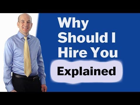 【職場的進擊】"Why should I hire you"?求職時老套的問題該怎麼完美回答?