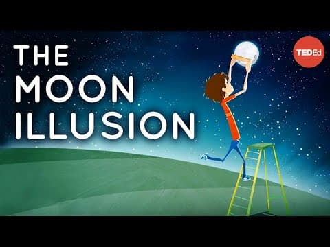 TED-Ed：月球錯覺 (The moon illusion - Andrew Vanden Heuvel) 	