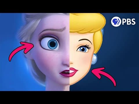為什麼迪士尼公主看起來都有寶寶臉？ (Why Do Disney Princesses All Look Like Babies?)