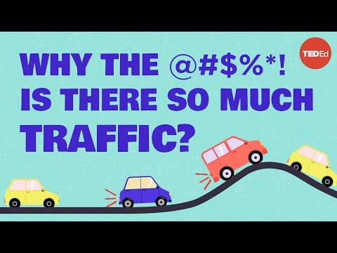 【TED-Ed】什麼是「幽靈堵車」? (What is Phantom Traffic And Why Is It Ruining Your Life? - Benjamin Seibold)